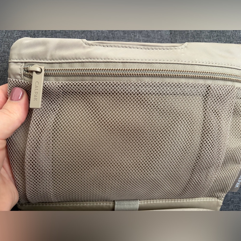 CalPak Fit Hanging Dopp Kit in Greige - Picture 7 of 10